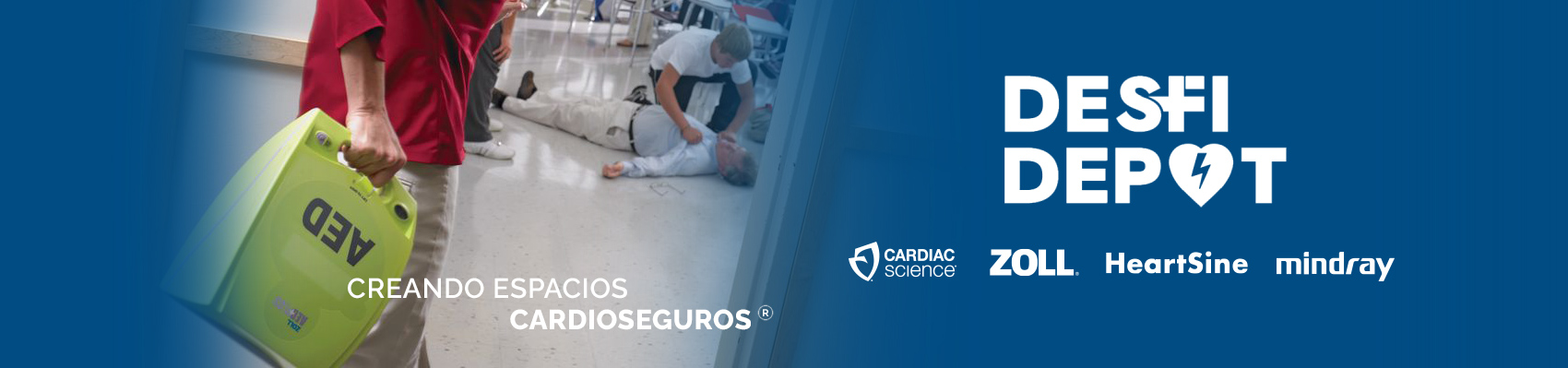 Desfi Depot, ayudando a México a crear espacios cardioseguros